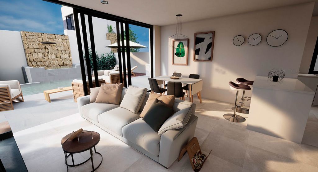 Semi detached with 3 bedrooms and 2 bathrooms in TORREVIEJA | Ref: SCH-4433